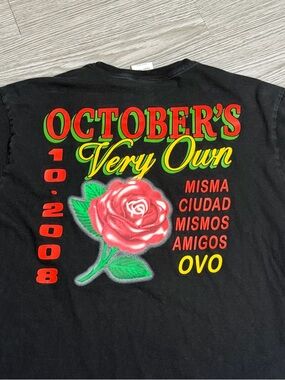 October's Very Own 08 Same City Same Friends Sandra’s Rose T Shirt Sz XL 2 Sided